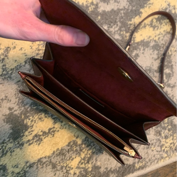 Coach Klare Quilted Linear Rainbow Leather Crossbody Purse SOLD OUT - Picture 7 of 13